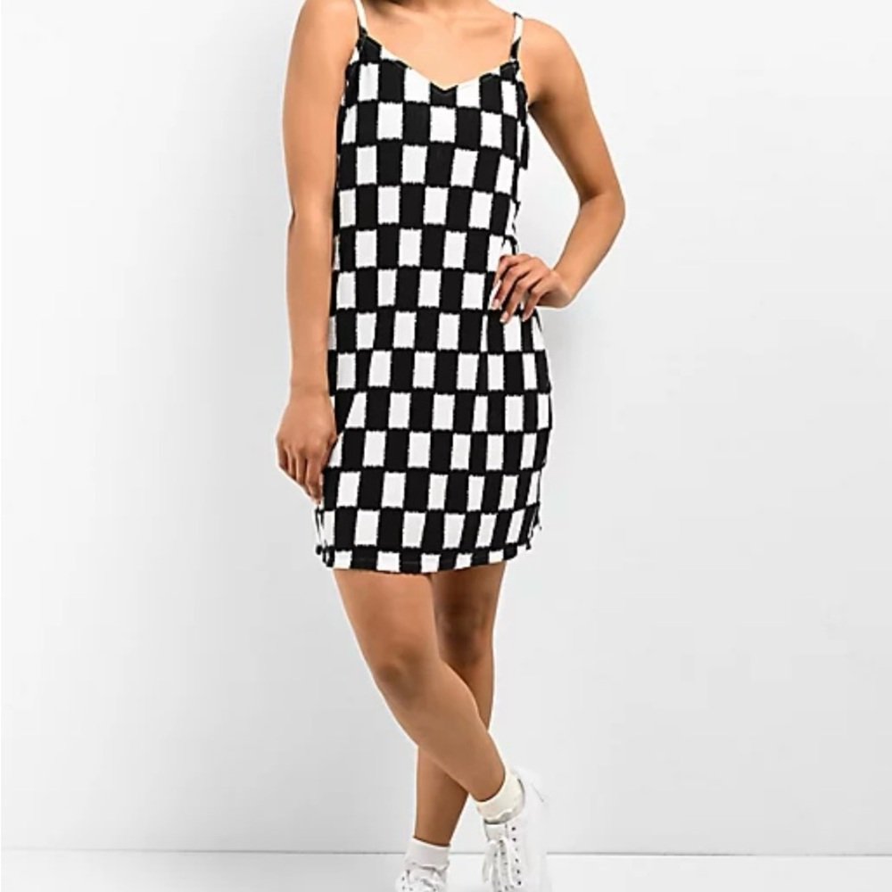 VANS Benton Checker Cami Dress